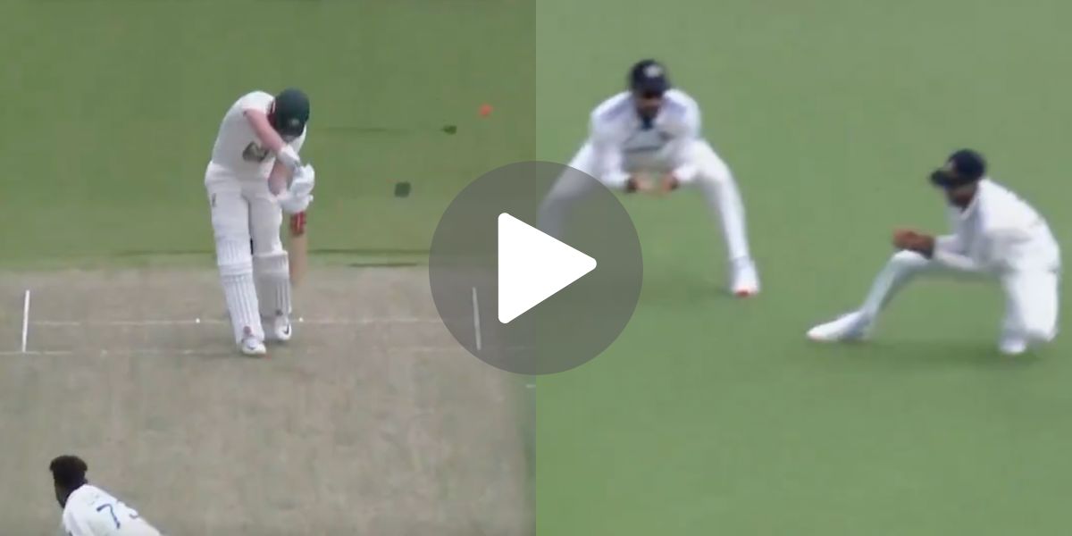 [Watch] Siraj Draws First Blood For India As Padikkal's Sharp Catch Sends Renshaw Packing